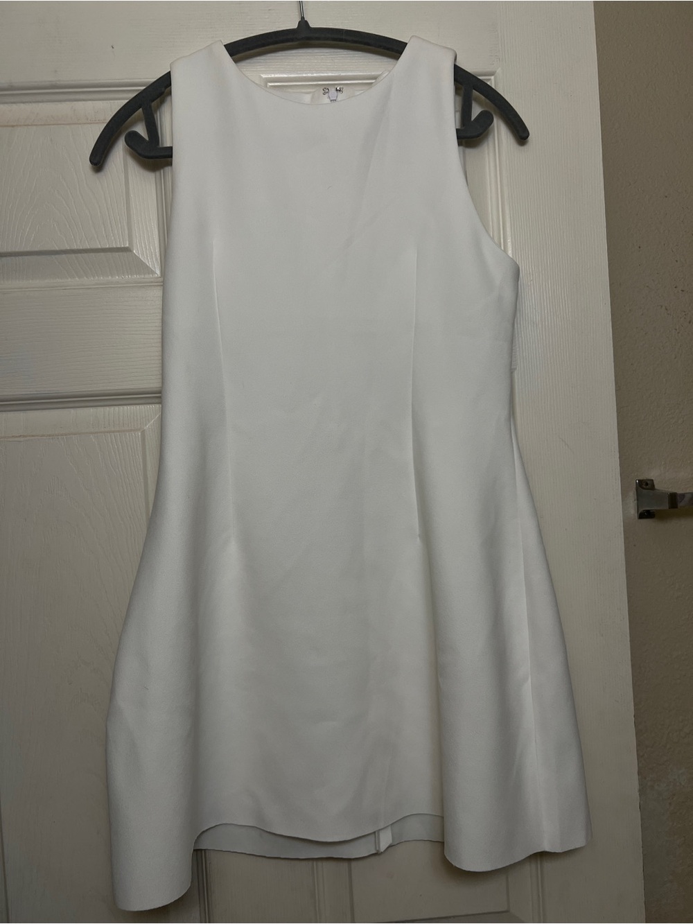 Princess Polly White Sleeveless A-Line Dress